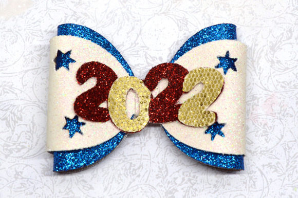 2022 Year Bow Template: 3D SVG Shapes Review