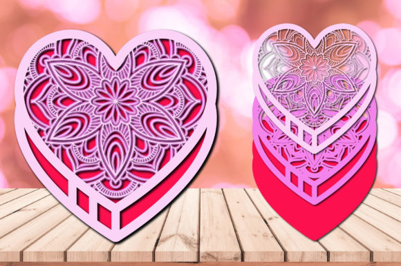 3D SVG Chocolate Box: Premium Shapes for Design