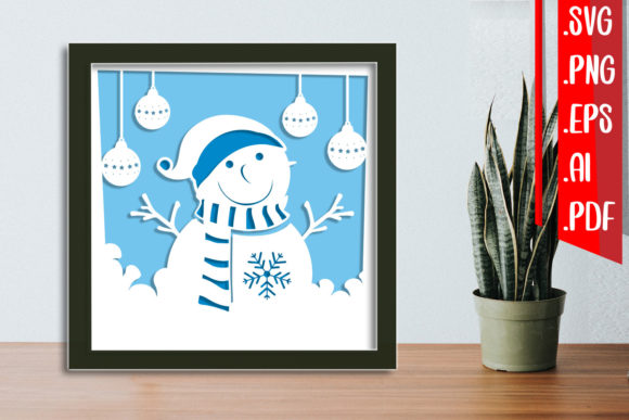 Christmas 3D SVG: A Crafter's Review of Layered Papercut 9