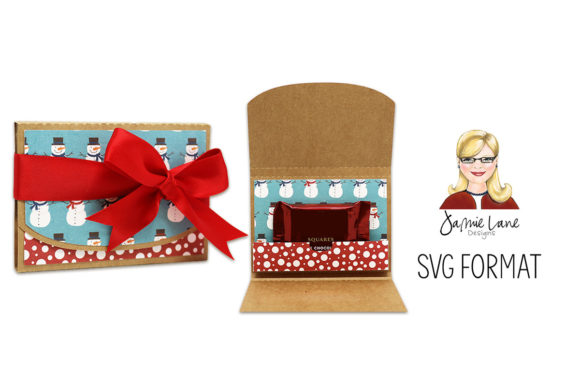 Christmas 3D SVG: Single Square Chocolate Holder Review