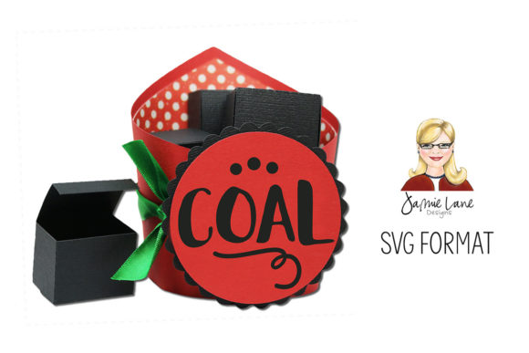 Coal Wrap Box: A 3D SVG Asset for Modern Shapes