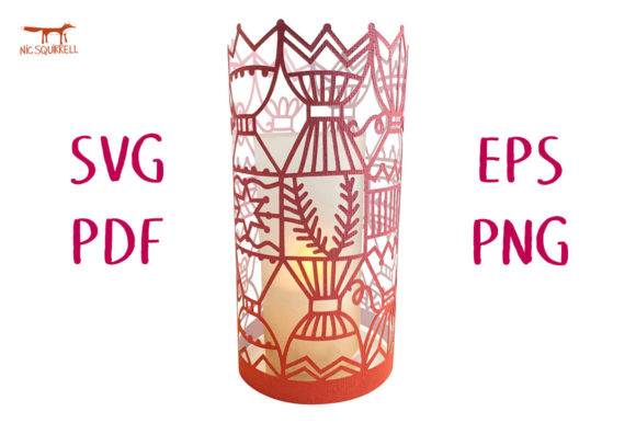 Festive 3D SVG: Christmas Crackers Lantern Review