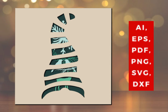 Layer Cut Christmas Gnome SVG: A 3D Holiday Asset Review