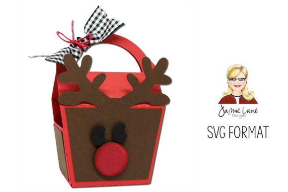 Reindeer Favor Box: A 3D SVG Christmas Asset Review