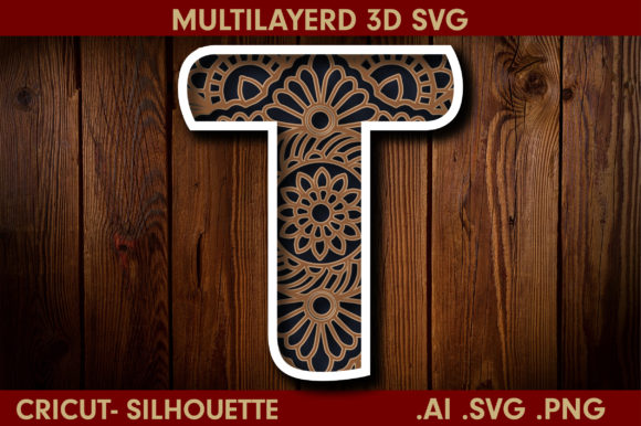 Review: 3D Multilayered Letter T Mandala for Modern Embroidery