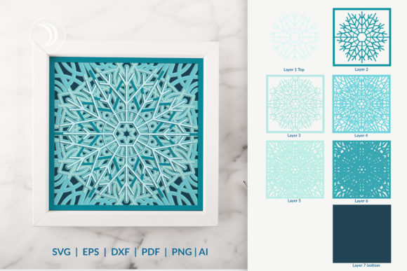 Review: 3D SVG Christmas Snowflake for Sellers