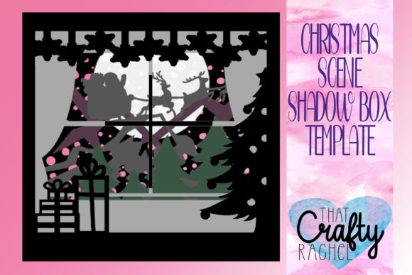 Review: Christmas Scene 2 Shadow Box SVG 7 Layer