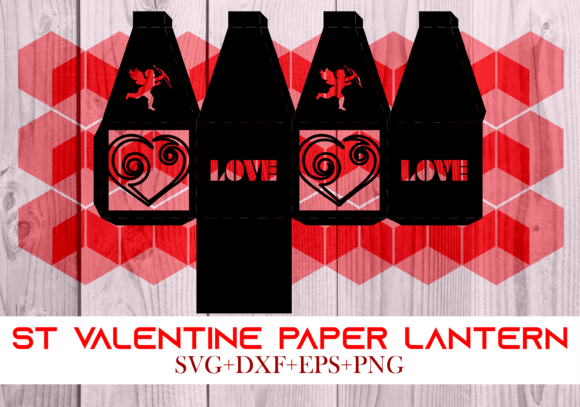 St Valentine Paper Lantern Series 0047: A 3D SVG Shapes Review