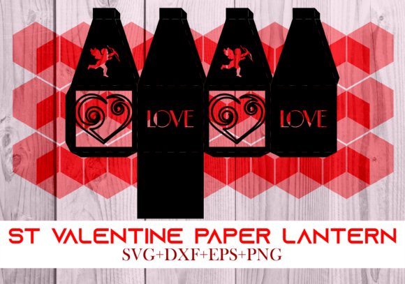 St Valentine Paper Lantern Series 0060: 3D SVG Shapes Review