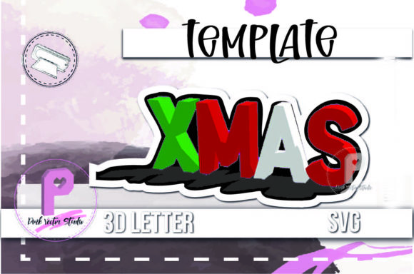 XMAS 3D Letters Christmas: A Pro Review of This 3D SVG